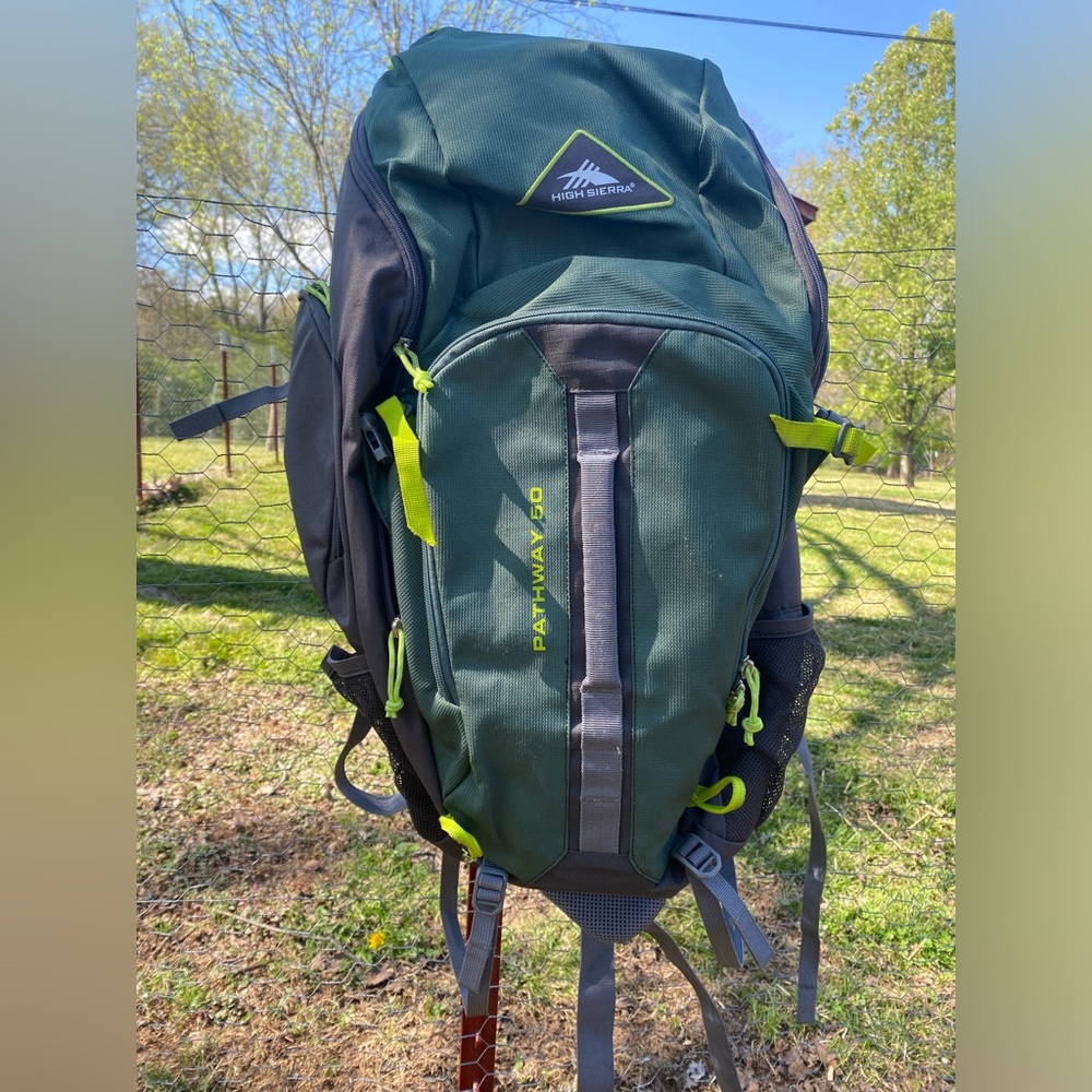 Backpacking or extended stay travel bag